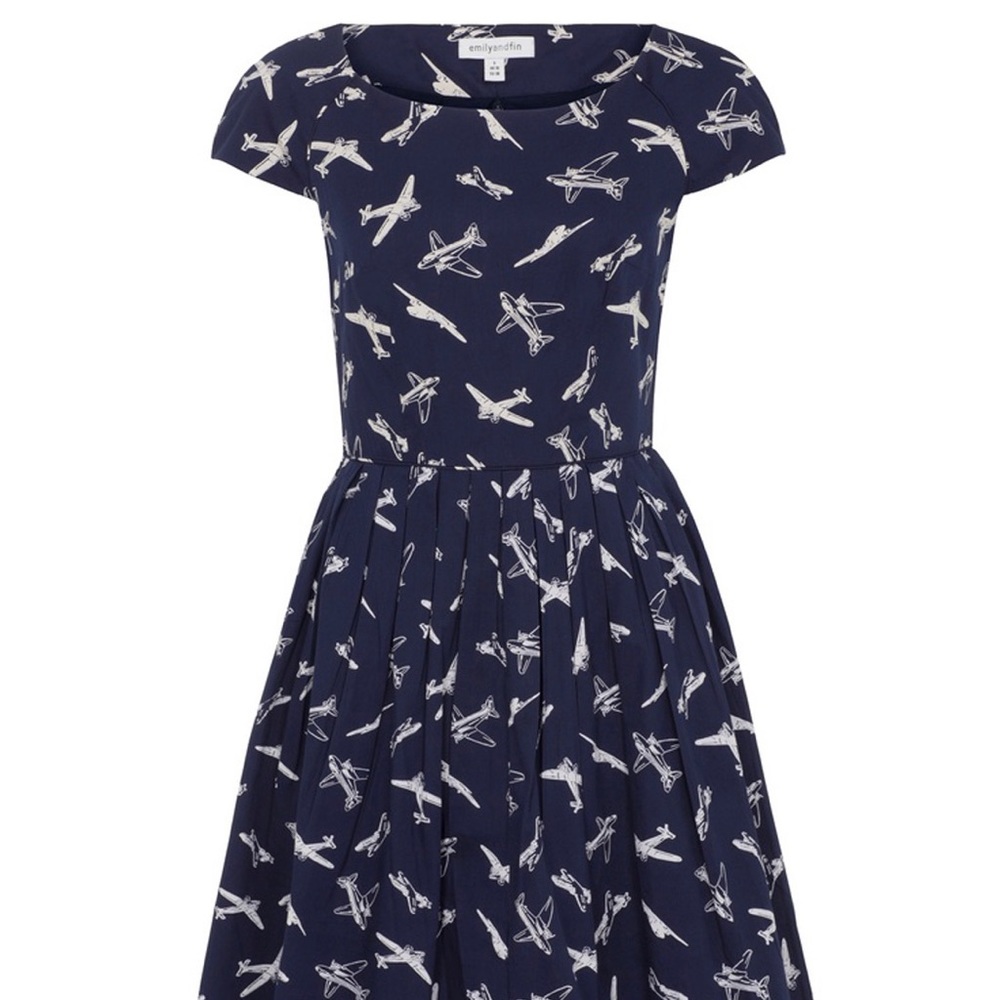 Emily and Fin Airplane Dress sz XS